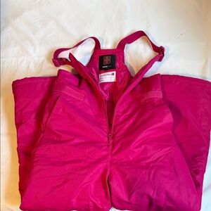 Swiss Tech Pink Snow Bib Overalls